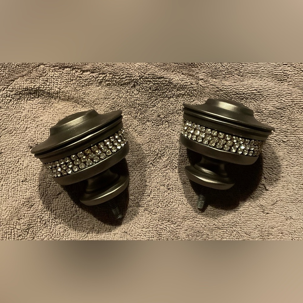 Rhinestone Finials